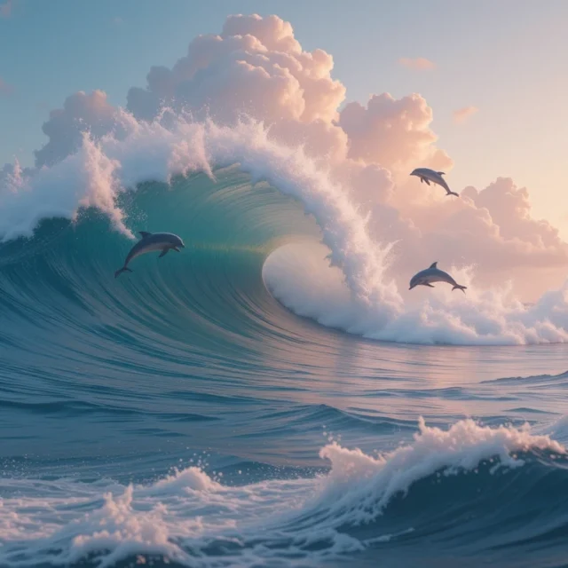 Dreamy Ocean Waves