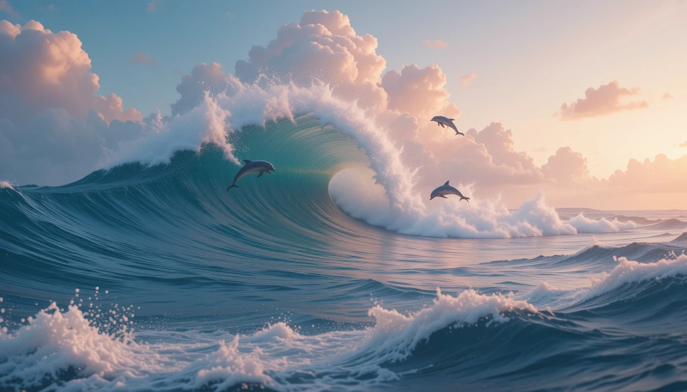 Dreamy Ocean Waves